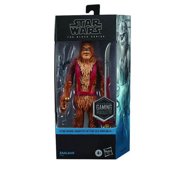 Grupo Erik Figurine Star Wars Zaalbar Serie Noire - PVC articulé - 15cm - 2 accessoires