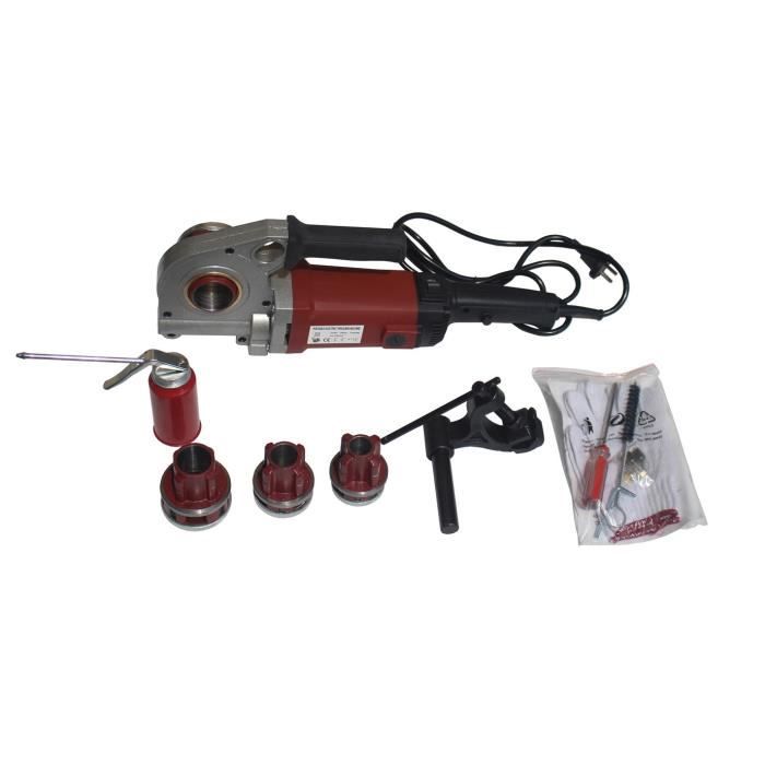 Fileteuse Fileteuse électrique 1400W pour tuyaux de 1/2', 3/4', 1', 1-1/4 ...