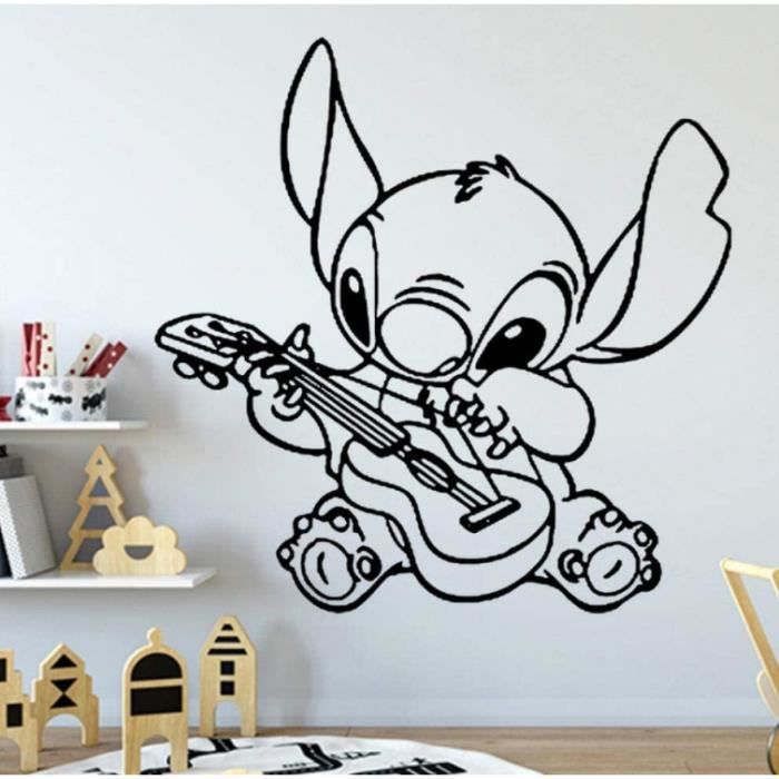 Stitch Wall Decor pour chambre d'enfant Wall Stickers Home