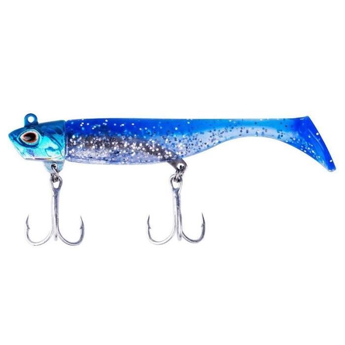 Lot De 20 Leurres De Pêche En Forme De Pieuvre Artificiels Doux Pour Pêche à La Traîne En Eau Salée (5 Cm