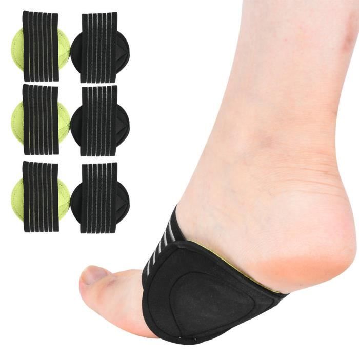 ARAMOX Semelles orthopédiques paires épaississent Compression orthèse  pied support de voûte plantaire coussin semelles de