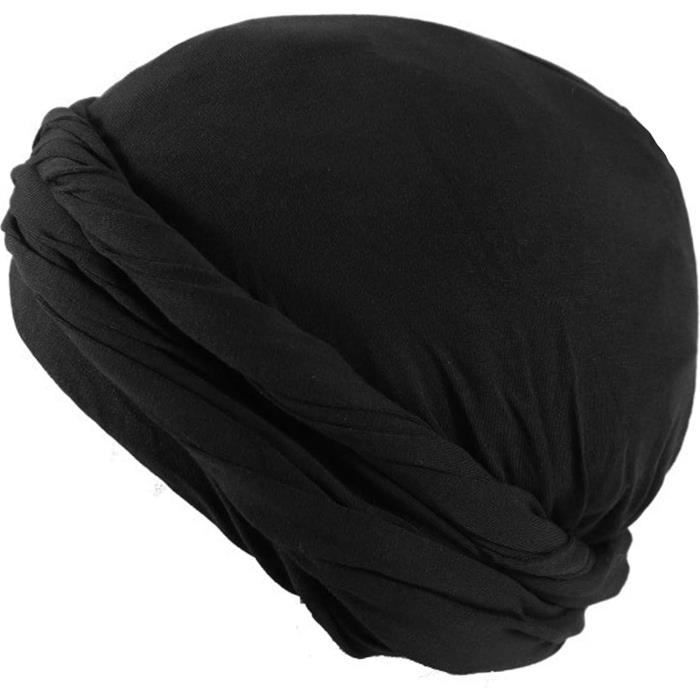 Turban Satin Plissé Pour Homme Et Femme – Bandeau Arabe Indien – Style Sultan – Accessoire De Déguisement Et Soirée Thématique – Doré – Taille Réglable