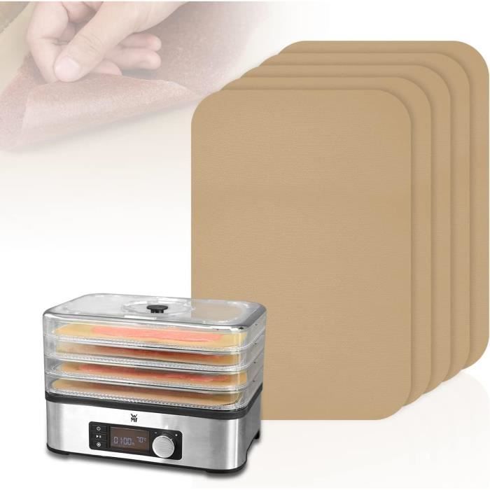 5 Feuilles De Déshydratation En Silicone Sans BPA Pour Déshydrateur Kitchen Minis – Antiadhésives, -40°C à 220°C