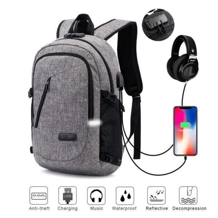 sac a dos avec chargeur