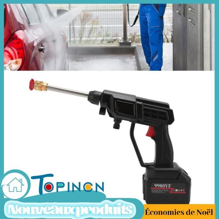 Nettoyeur Haute Pression Sans Fil 600W - Pistolet Pulvérisateur Pour Voiture