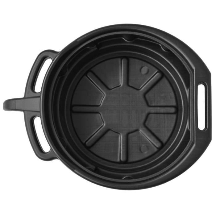 Bac Huile Auto Moto Bac Récupérateur D'Huile BRILLIANT TOOLS 16 Litres - Réservoir Vidange Auto/Moto Avec Bec Verseur Bac Vidange 16l