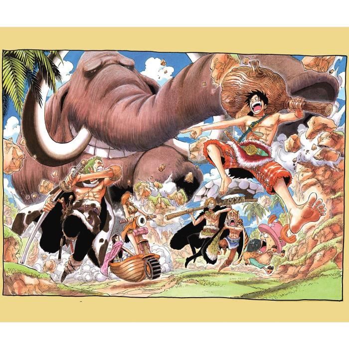 Poster Affiche One Piece Elephant Luffy Manga(36x42cmB) Cdiscount Maison