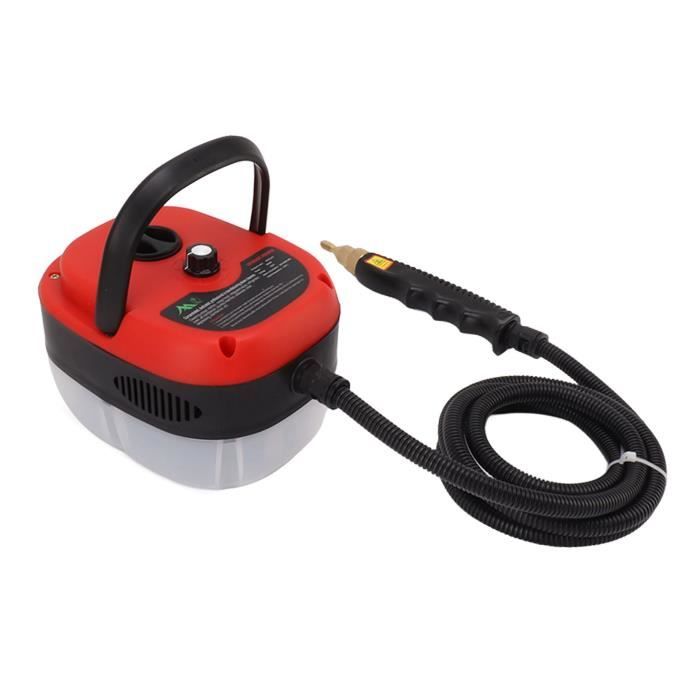 Nettoyeur Vapeur Manuel Haute Pression 2500W, 4 Bar, Réservoir 1250 Ml - 6 Niveaux, Chauffage Rapide - Pour Voiture, Sol, Cuisine, Fenêtres