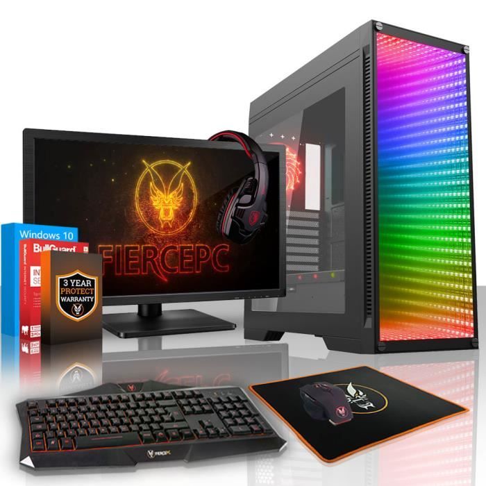 Fierce Alpha PC Gamer de Bureau - AMD Ryzen 3