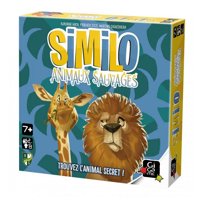 Jeu de société GIGAMIC Similo animaux sauvages Déduction coopérative 2 joueurs ou plus