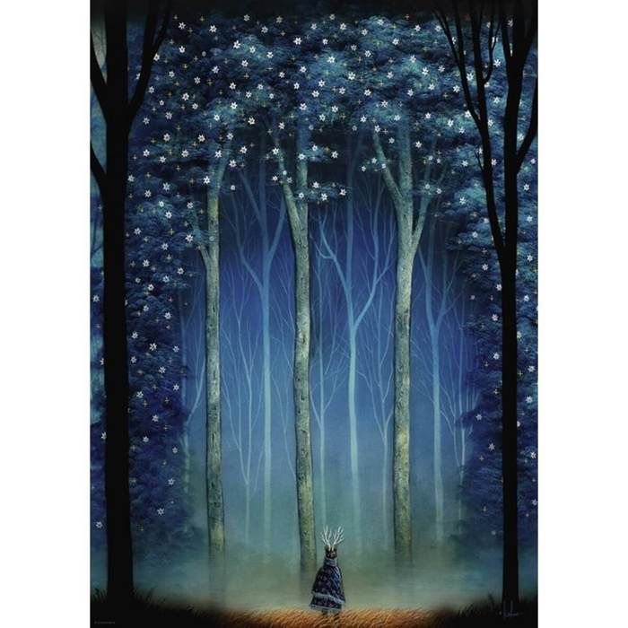 Puzzle 1000 pièces : Cascade dans la forêt - Tactic - Rue des Puzzles