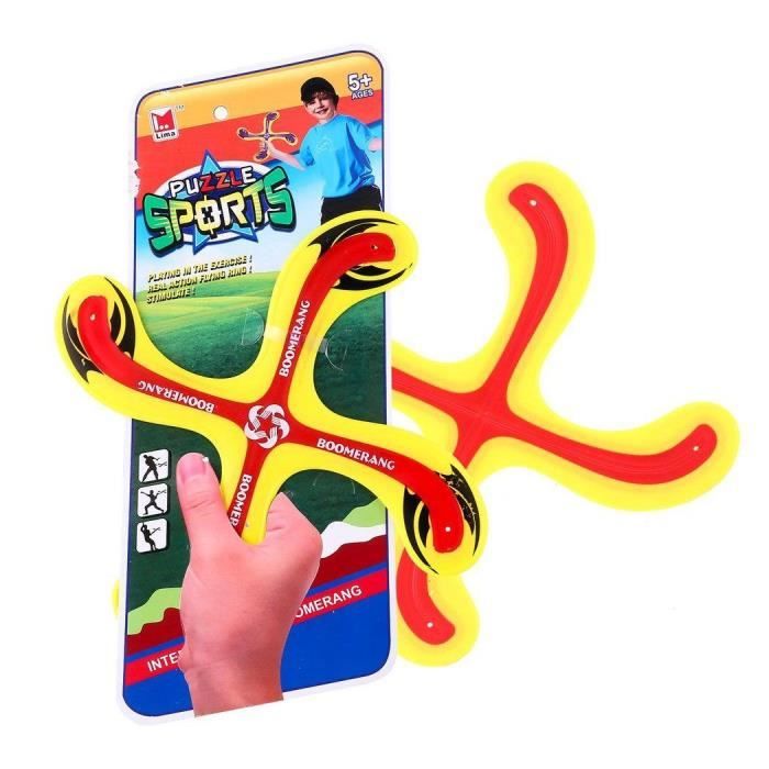 Boomerang LMI And FOX En Mousse - Bleu Jaune Rouge, Sécurité Et Fun Pour Tous