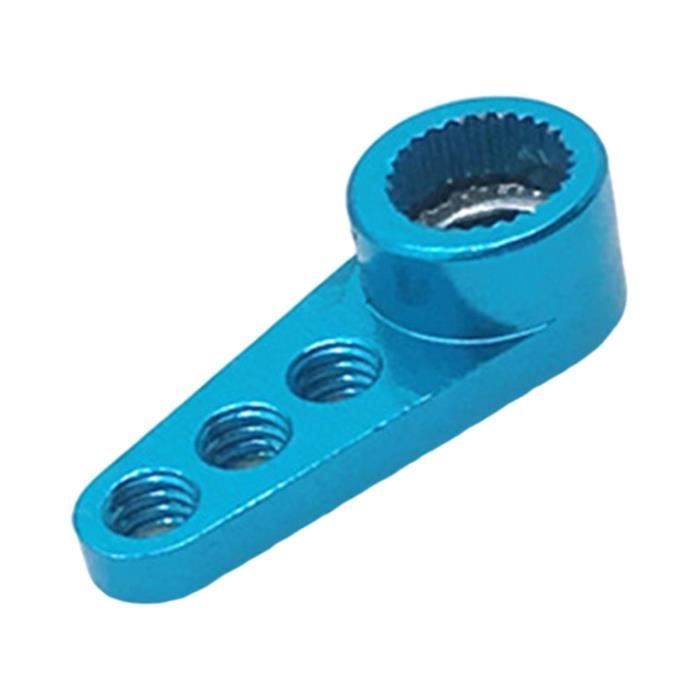 3 Bras De Servo 25T En Alliage D'aluminium – Klaxons De Direction RC, 28,3 Mm Pour Voitures 1/8 Et 1/10, Bleu Anodisé