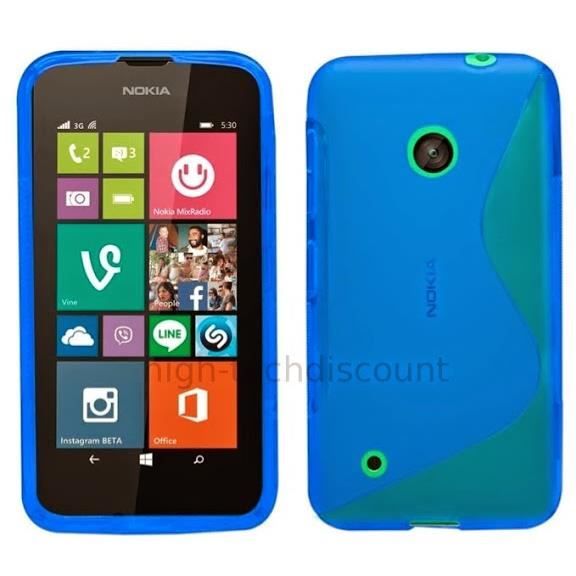 Custodia In Silicone Gel Per Nokia Lumia 610 – Colore Nero – Antiurto