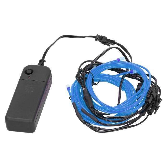 El Fil 10X 1M Néon Lumière Strobing Flexible Électroluminescence Câble