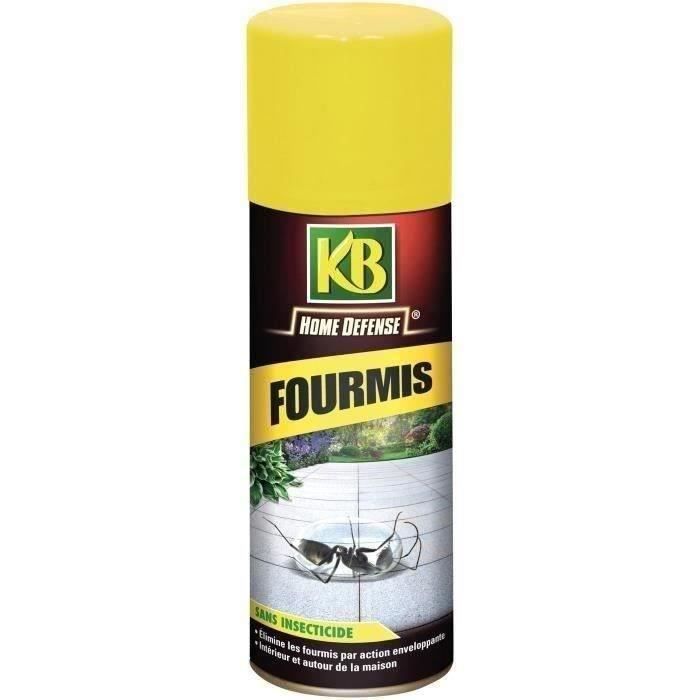 KB HOME DEFENSE - Aérosol fourmis sans insecticide 300ml