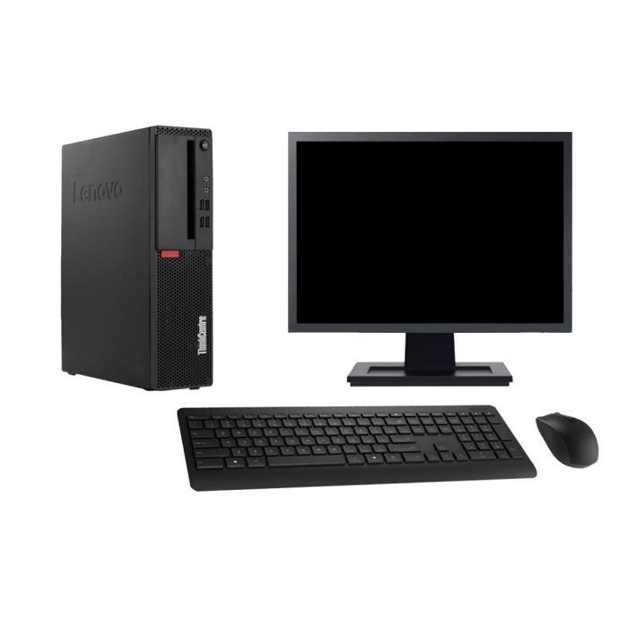 PC Lenovo M910s SFF Ecran 22 Intel i7-6700 RAM 16Go SSD 960Go Windows 10 Wifi - Lenovo