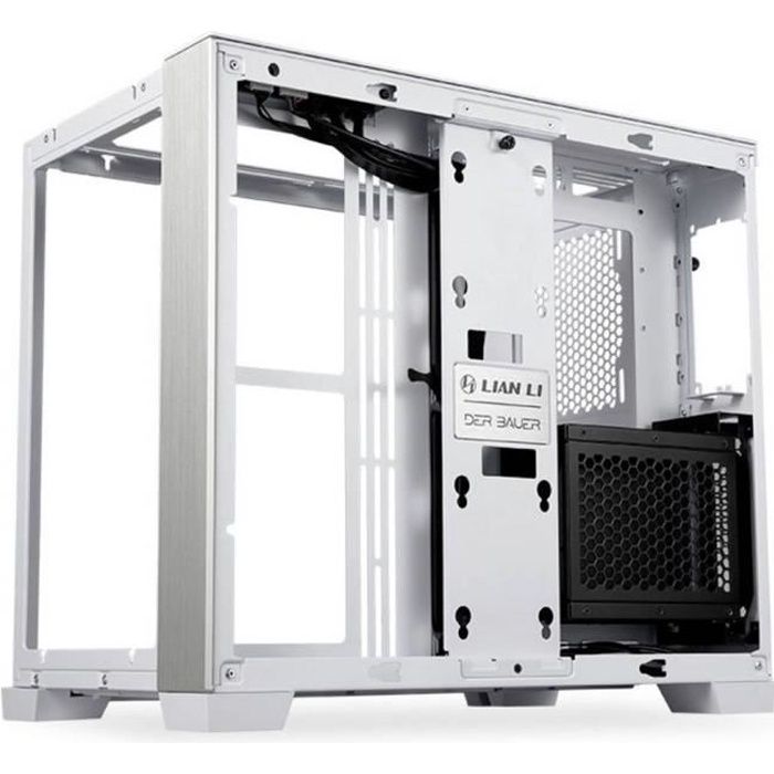 Lian Li O11 Dynamic Mini Snow Edition Tour midi Boîtier gaming Boîtier blanc fenêtre latérale