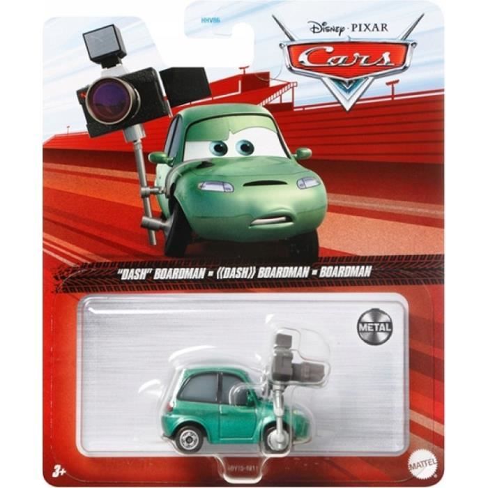 Coffret Voiture Cars Disney Dash Boardman Set Vehicule Miniature