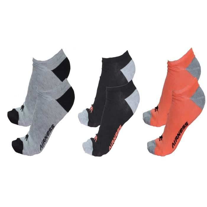 Airness Chaussettes homme sneakers X6-1/214/28 