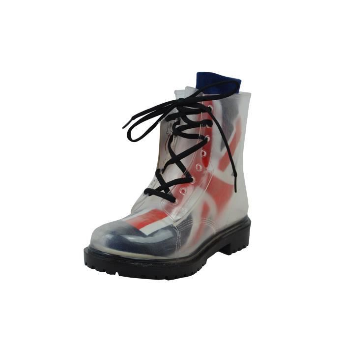 bottes transparentes homme