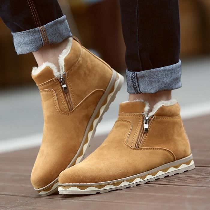 bottes chaudes hiver