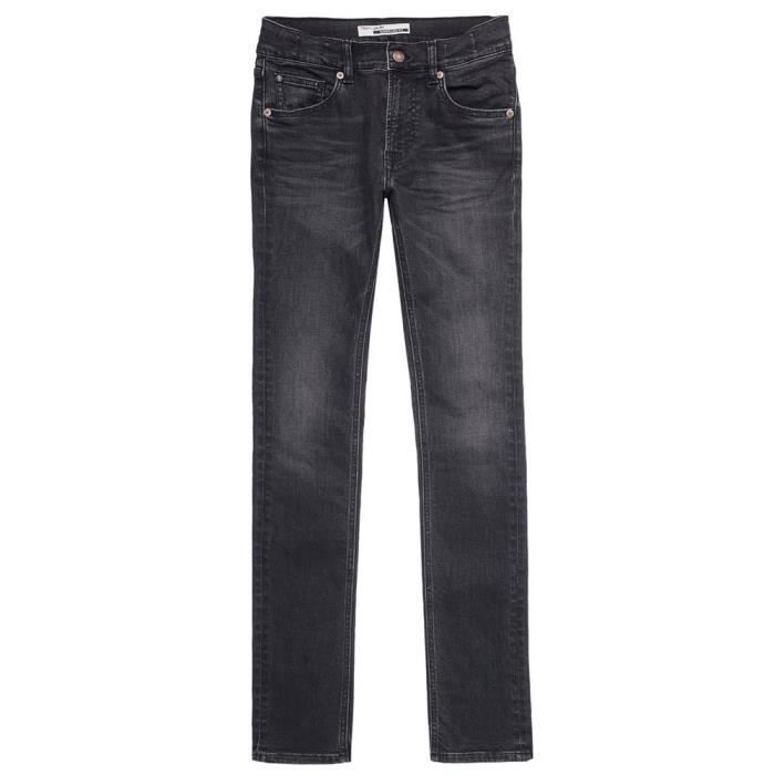 TEDDY SMITH Reming Jr Sl Jeans Gar on Taille 16 ans NOIR Noir