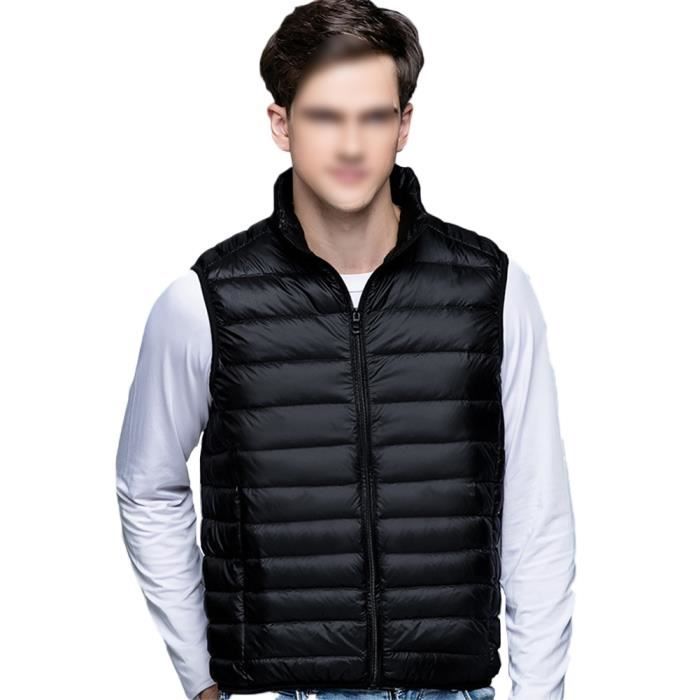Doudoune homme manche best sale courte