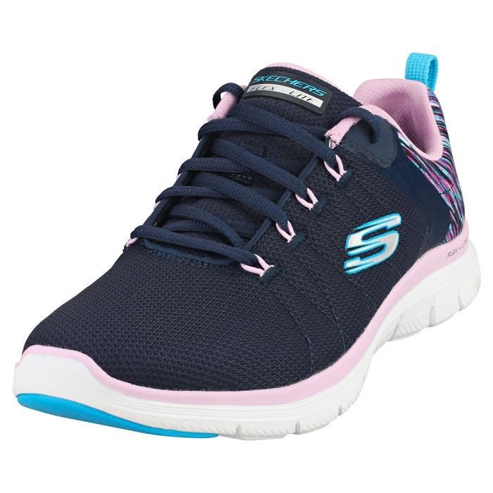 Skechers memory foam femme violet outlet