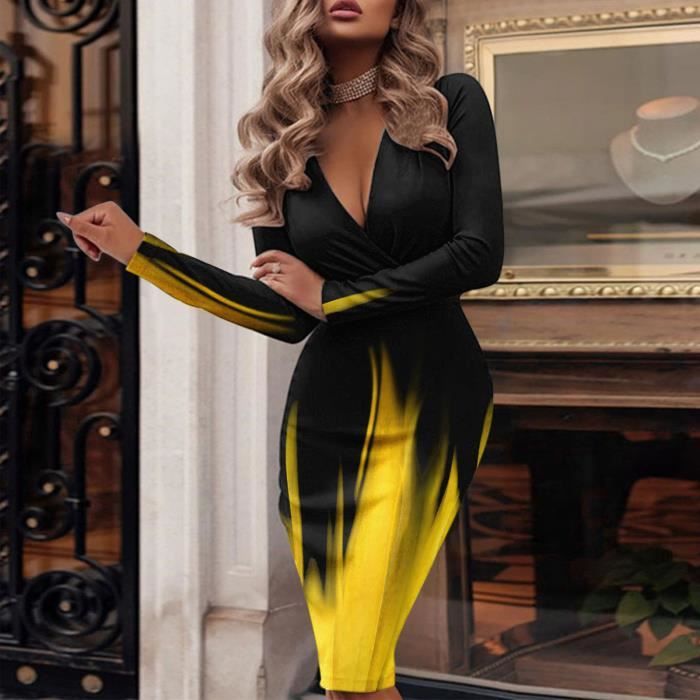 Robe longue crayon store