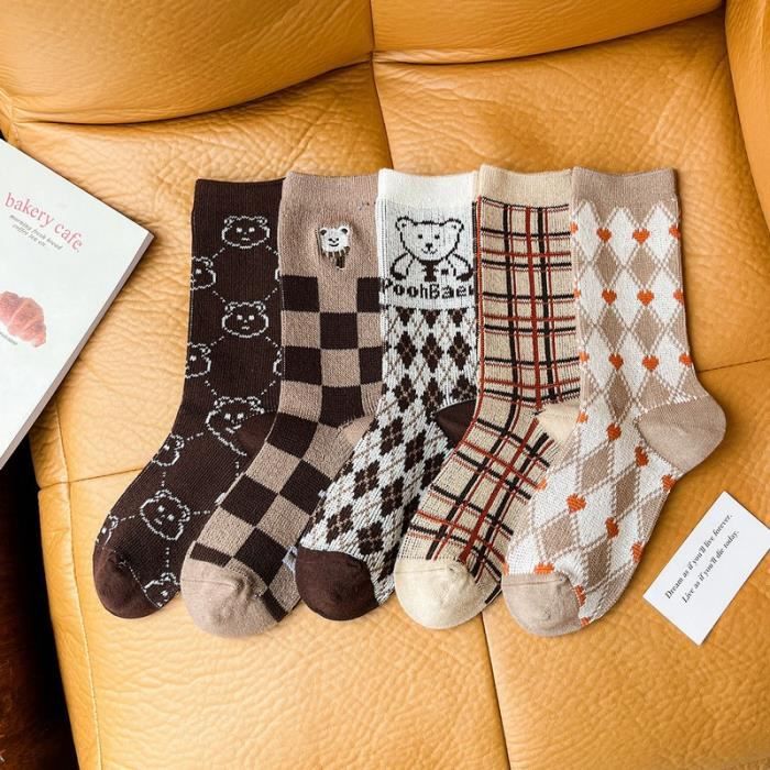 Chaussette vintage femme clearance