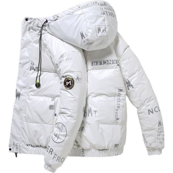 Blouson Fille Doudoune Capuche Manteau D'hiver Mode Chaud Poches