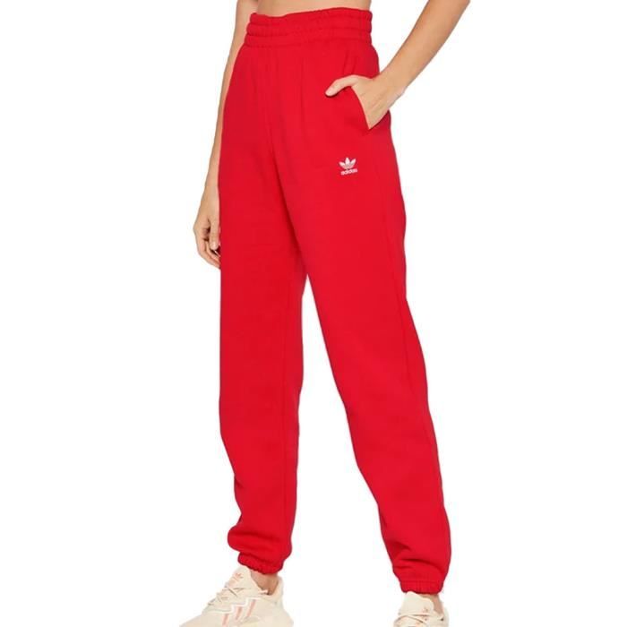 Adidas hot sale jogging rouge