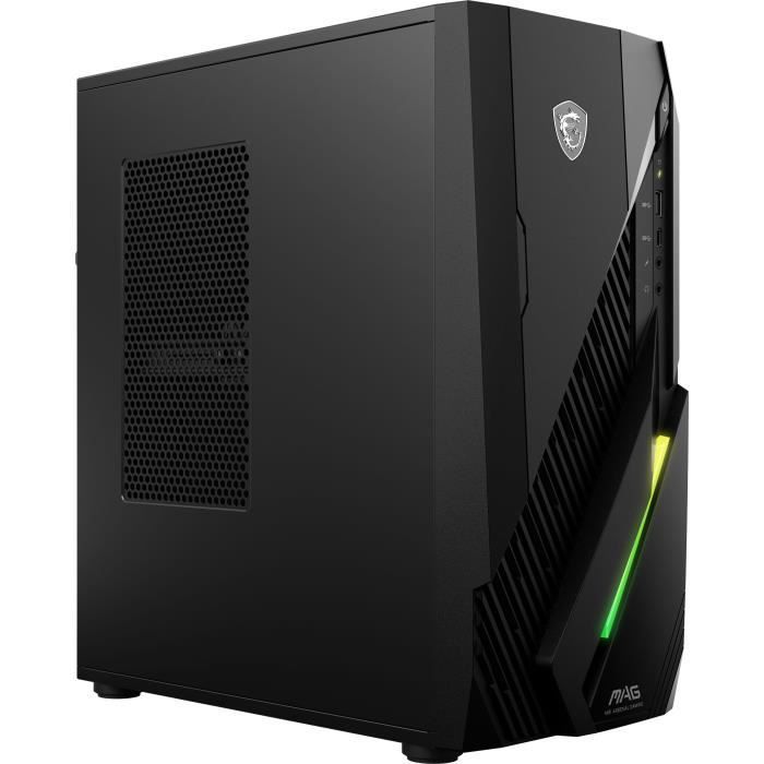 PC de bureau MSI Sans Windows MAG Infinite E1 14NVL5 214XFR I5 DDR5 5600Hz .2 Pcie RTX 5060