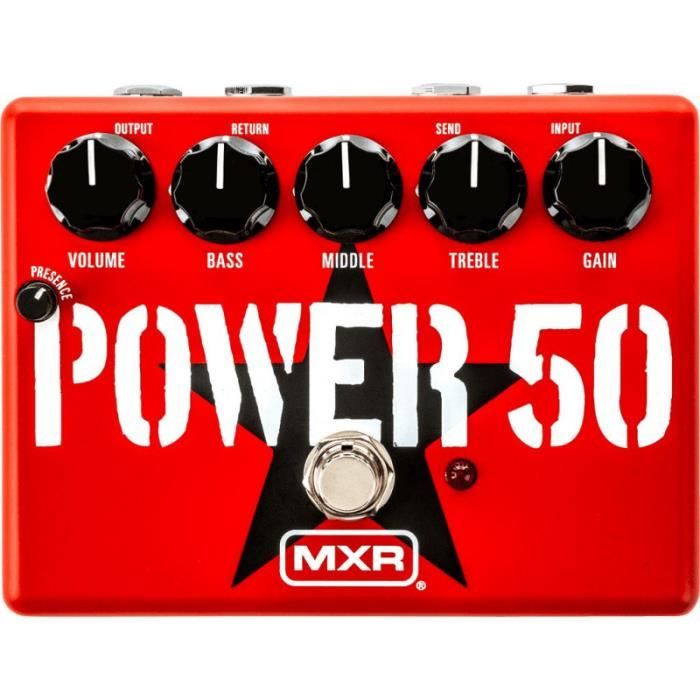 MXR TBM1 - Pédale overdrive Tom Morello Power 50