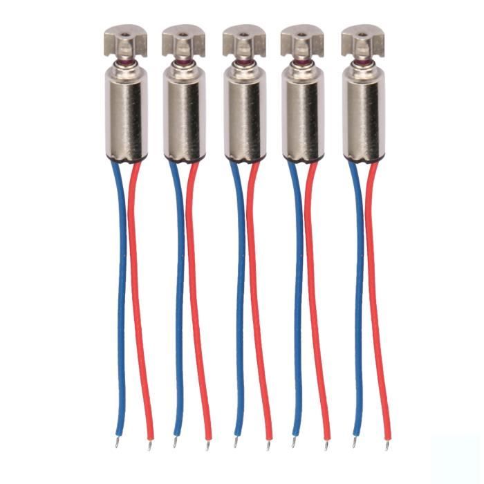 Omabeta Moteur vibrant sans noyau Micro moteur de Vibration sans noyau