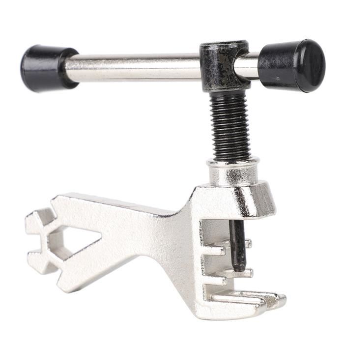 Kit d'Outils de Démontage de la Cassette de Vélo, 3 Outils de Fouet de Chaîne de Vélo avec Verrou à Cassette pour 7,8,9,10,11,12 Chaînes de Vitesse - avec Outil de Blocage