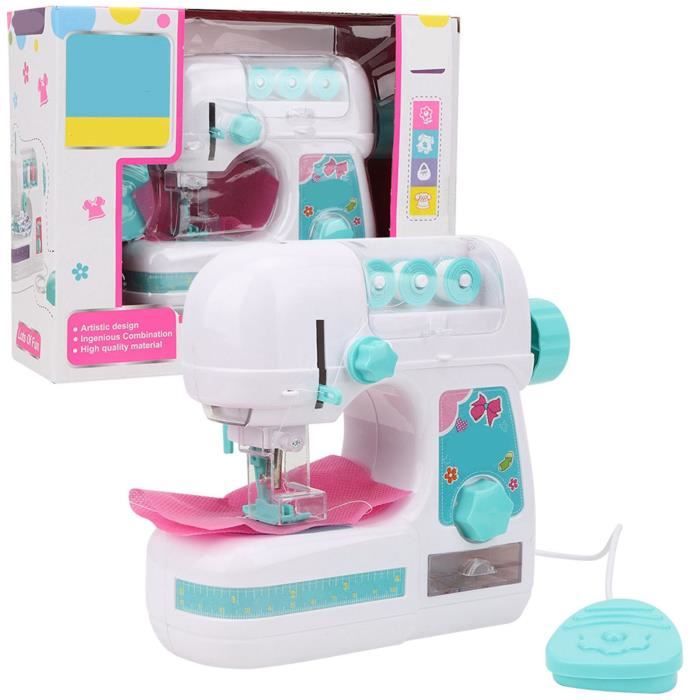 Machine à Coudre électrique Jouet – Pour Enfants Dès 3 Ans – Taille Moyenne – En ABS – Fonctionne Avec 4 Piles AA (non Incluses)