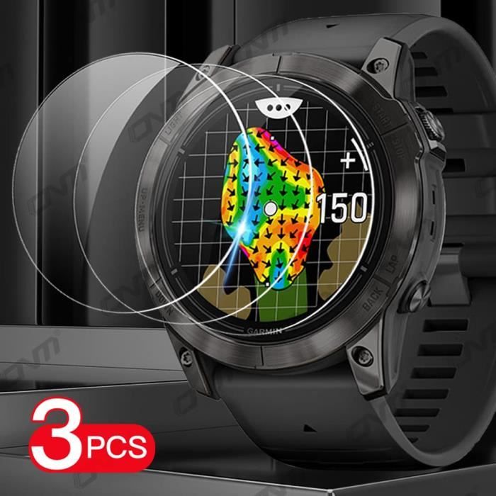 4 Protections Écran Verre Trempé Diruite Pour Garmin Epix Pro 51mm - Anti-Rayures 9H