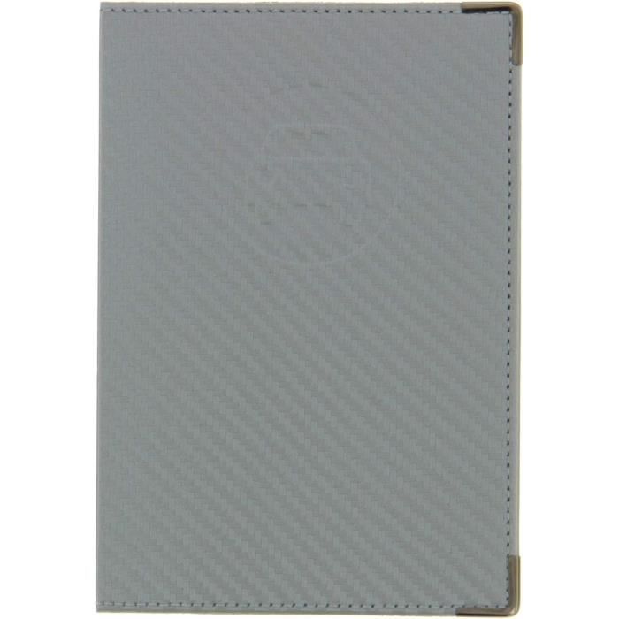 Étui Personnalisable Pour Papiers De Voiture/camping-car/moto - Tissu Noir Doublé Coton, Dimensions ~15x10 Cm
