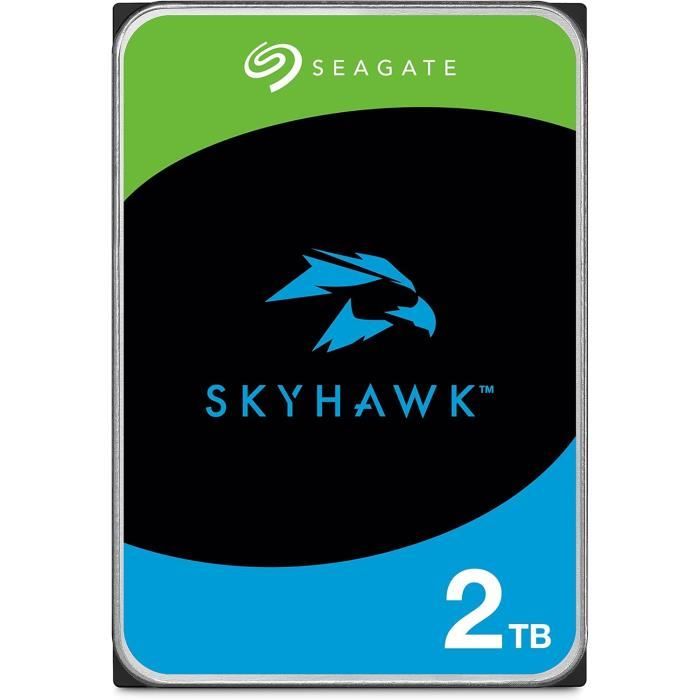 Disque Dur Interne de Vidéosurveillance SEAGATE Skyhawk SATA 6 Go/ 3.5