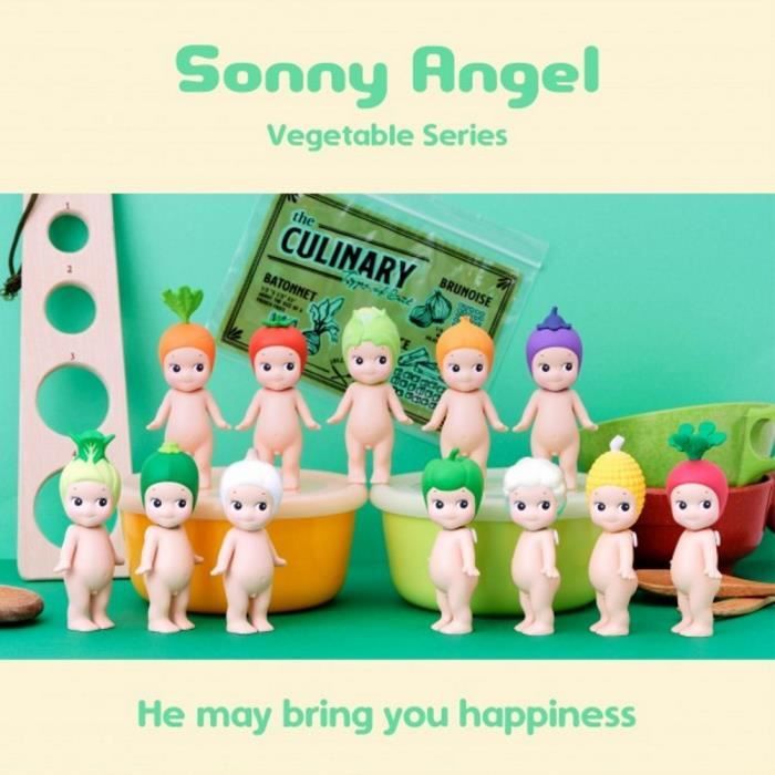 Figurine - SONNY ANGEL - Série légumes version 2 - Surprise - Résine - 7.5-9.5 cm