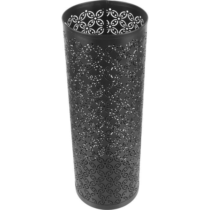 Porte-parapluie Autoportant Noir – Seau De Rangement Pour Parapluies Humides, Idéal Pour Entrée, Bureau, Maison