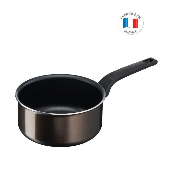 Tefal - Casserole Tous Feux (sauf Induction) 20 Cm - Revêtement Itanium Force Antiadhésif - Fabriquée En France