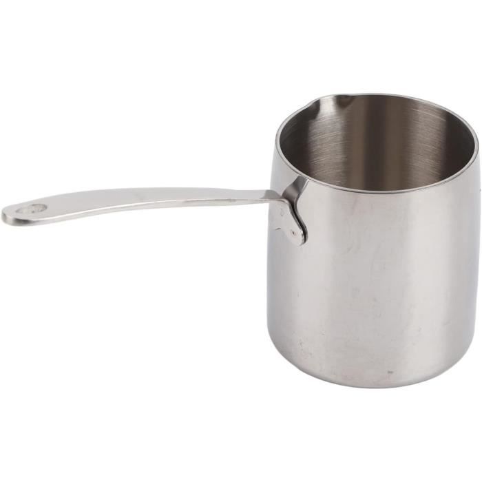 Petite casserole en acier inoxydable chaleur huile bouillir oeufs po