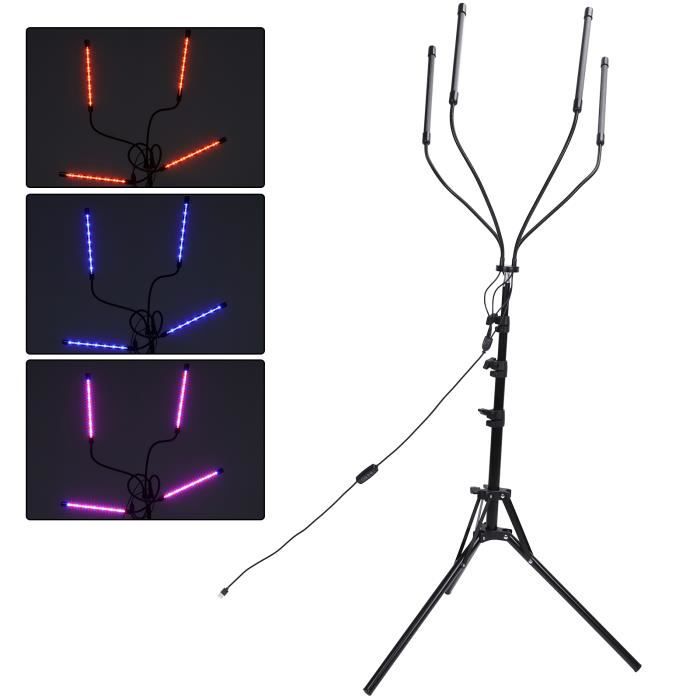 Trépied Lumière Scène Showlite LS325 - Hauteur Max 3,25 M, Charge 50 Kg, Avec Barre En T Pour 2 Projecteurs - Pour éclairage Et Enceintes