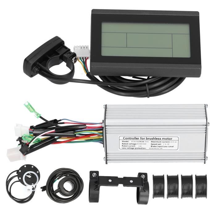 Kit Contrôleur Scooter électrique 48V 18A - Boîtier Métal + écran - Contrôle Vitesse Stable - Compatible SmartGyr