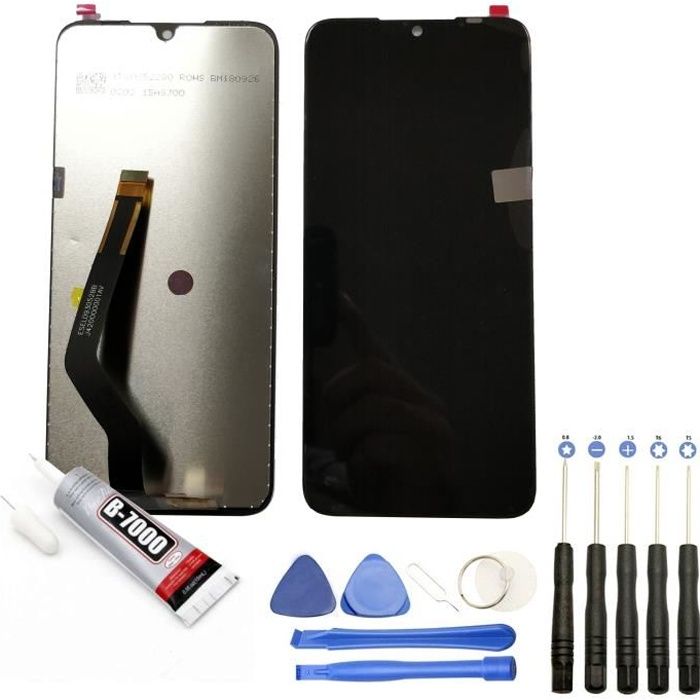 Kit écran Complet (vitre Tactile + LCD) Pour Xiaomi Redmi Note 7 - Blanc + Outils + Colle - Neuf