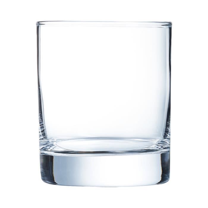 set de 3 verres a whisky luminarc cdiscount maison