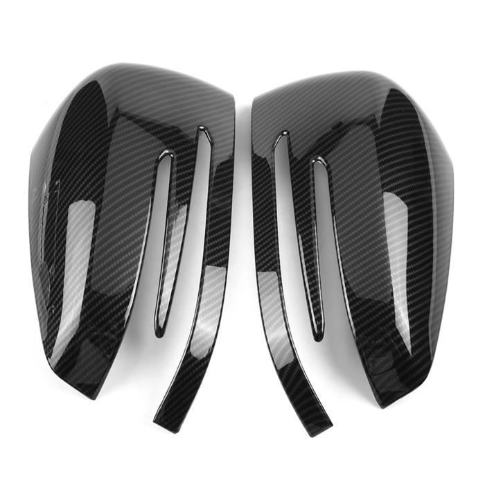 Capuchons Rétroviseur Fibre De Carbone Pour Smart Fortwo 451 2009-2015 - Adhésif 3M - Style Sportif